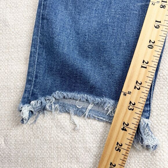 Abercrombie & Fitch Simone High Rise Ankle Distressed Jeans Size 31/12r - Picture 12 of 16